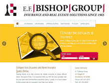 Tablet Screenshot of efbishop.com